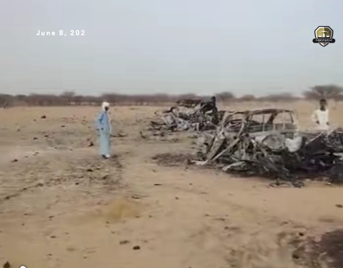 طائرة مسيرة تقتل ثلاثة أشخاص بسودري